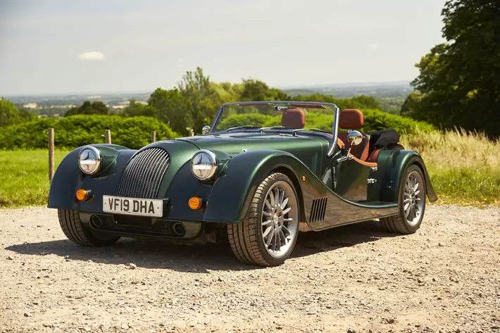 morgan plus six car review side