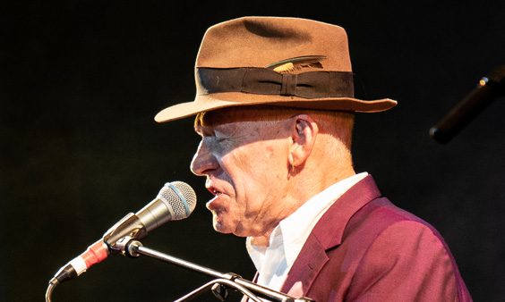 my leonard cohen review ilkley 2019 singer