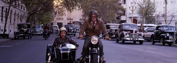 neruda film review motorbike