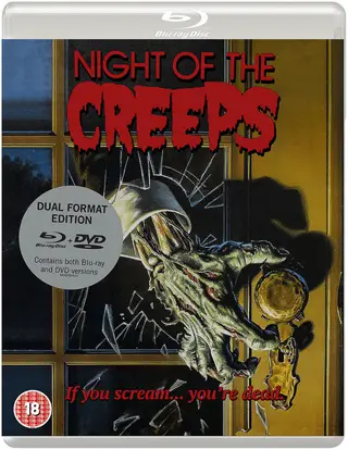 night of the creeps film review dvd bluray cover