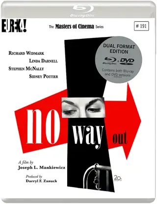 no way out 1950 film review cover bluray