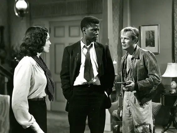 no way out 1950 film review sidney poitier