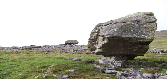 norber erratics walk stone sculptures