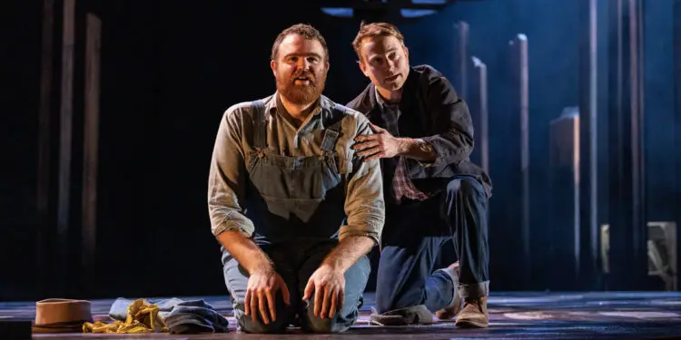 of mice and men review leeds playhouse