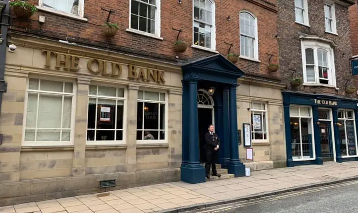 old bank york restaurant review exterior