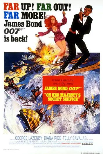 on her majesty's secret service film review posteron her majesty's secret service film review poster