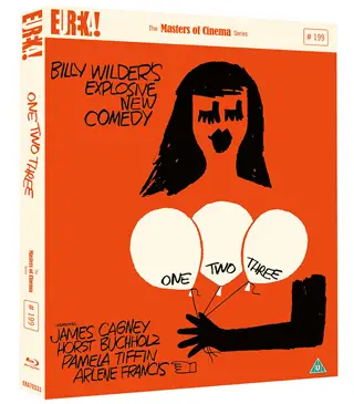 one two three film review bluray cover