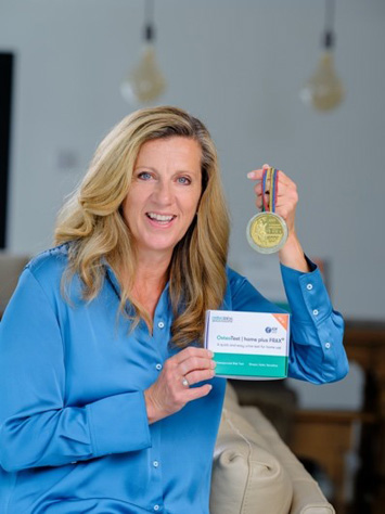 osteolabs UK Ltd signs partnership with Sally Gunnell OBE athlete