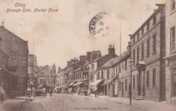 otley history postcard