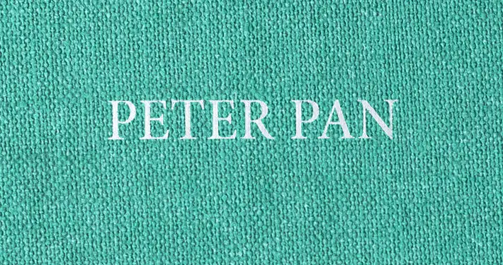 peter pan and wendy manuscript book review logo main