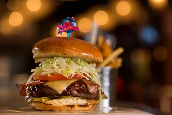 planet hollywood london restaurant review burger
