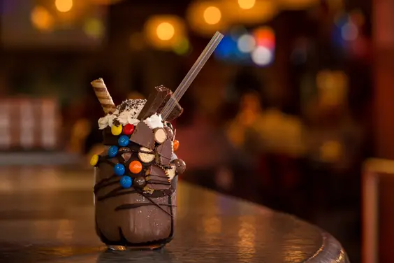planet hollywood london restaurant review milkshake