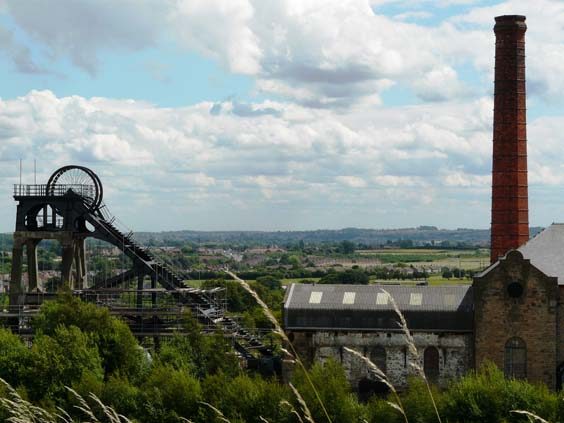 pleasley pit country walk wheel