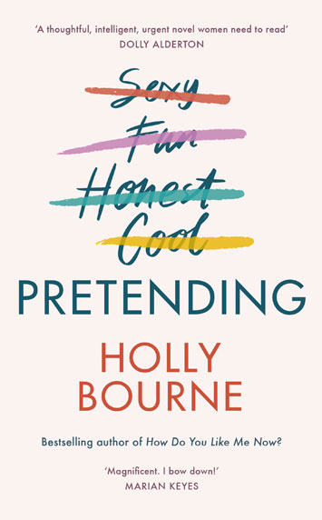 pretending holly bourne book review cover