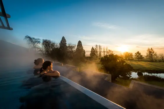 ragdale hall spa review pool view