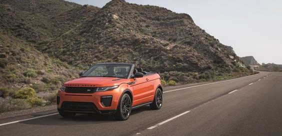 range rover evoque convertible review