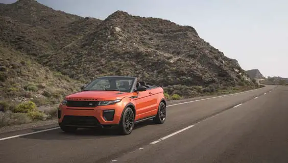 range rover evoque convertible review