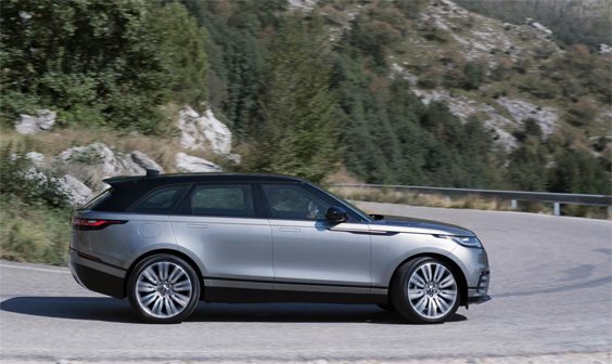 range rover velar car review side