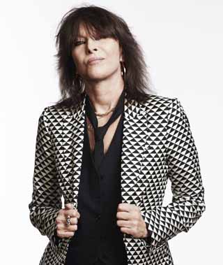 Chrissie Hynde for press session