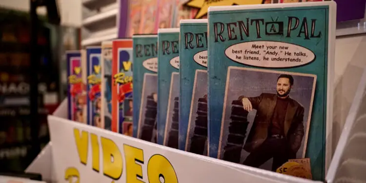 RentAPal Film Review. Lonely man finds solace in VHS.