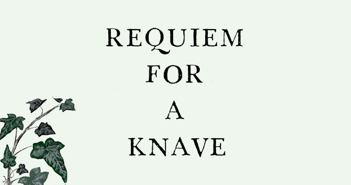 requiem for a knave laura carlin book review logo main