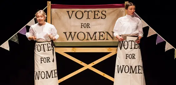 revolting women review lawrence batley theatre huddersfield may 2018 lbt