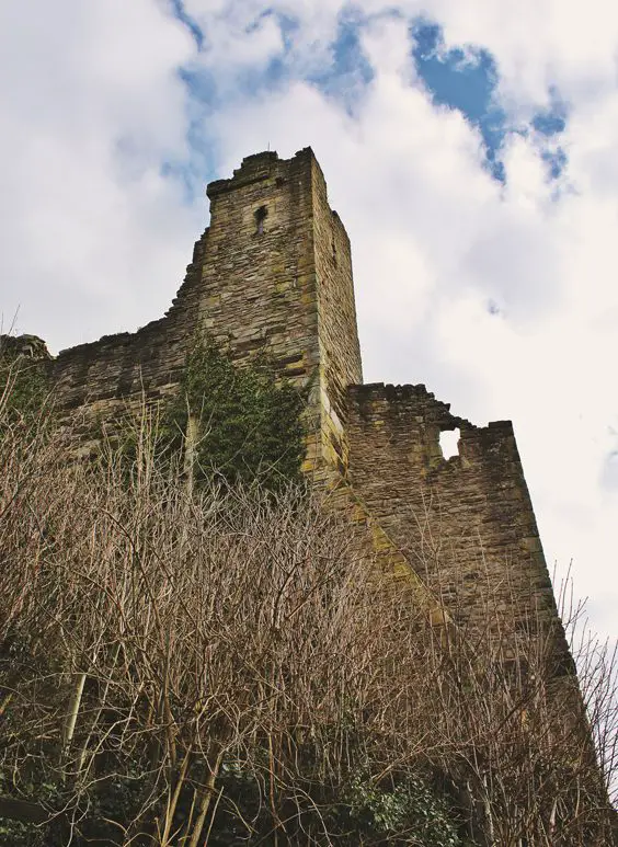 richmond castle history Tower above Castle Wall