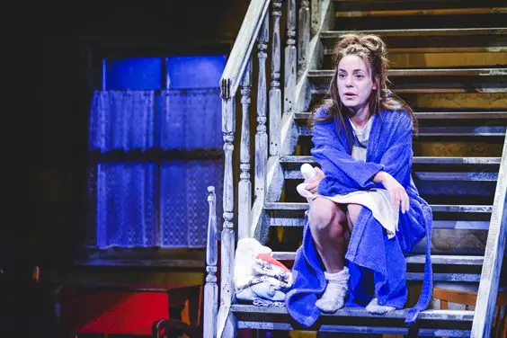 road review leeds playhouse pop-up theatre september 2018 Jo Mousley (Valerie)