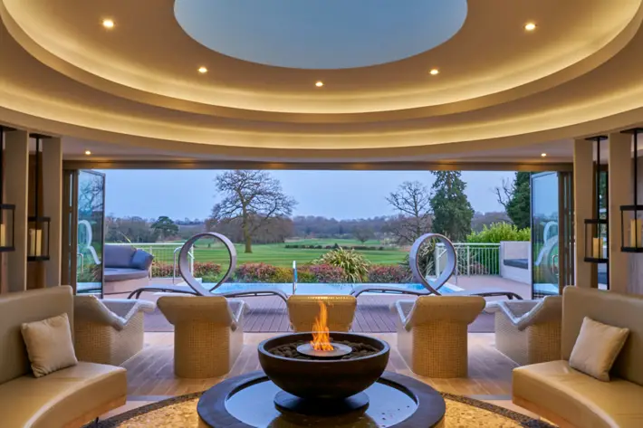 rockliffe hall durham review spa garden