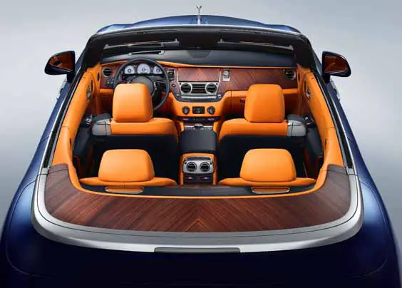 rolls-royce dawn review interior