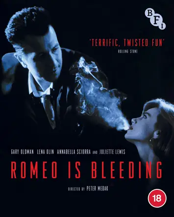 romeo is bleeding film review cover