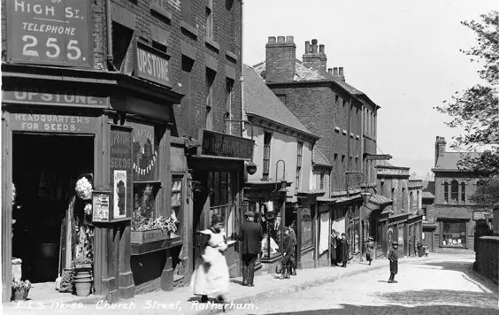 rotherham old photos postcards Church Street