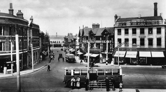 rotherham old photos postcards College Square