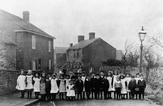 rotherham old photos postcards Scholes Village