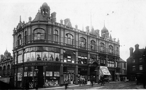 rotherham old photos postcards The Imperial Buildings