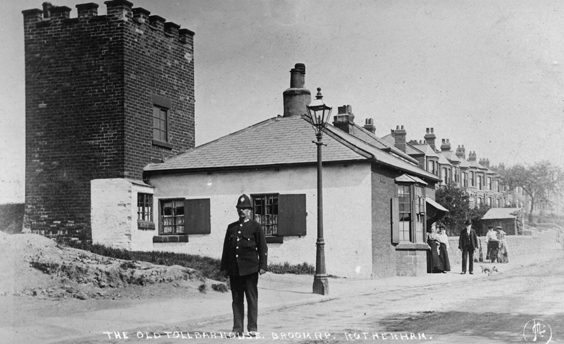 rotherham old photos postcards The Old Toll House