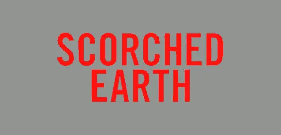 scorched earth david mark book review logo