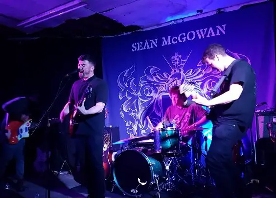 sean mcgowan live review leeds hyde park book club february 2019 band