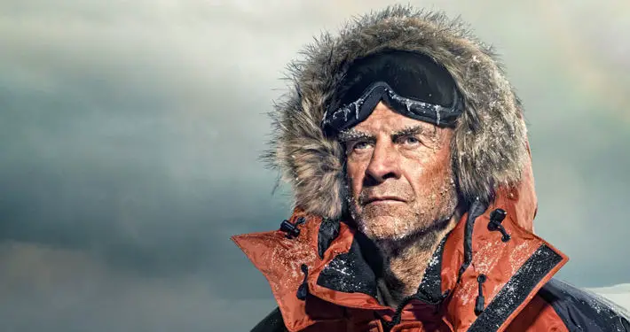sir ranulph fiennes living dangerously review scarborough spa main