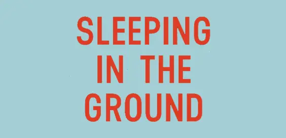 sleeping in the ground peter robinson book review logo