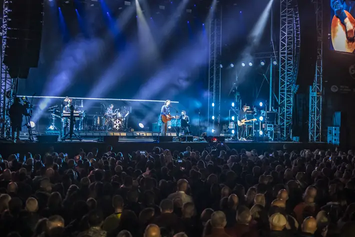 snow patrol live review scarborough open air theatre september 2021 concert