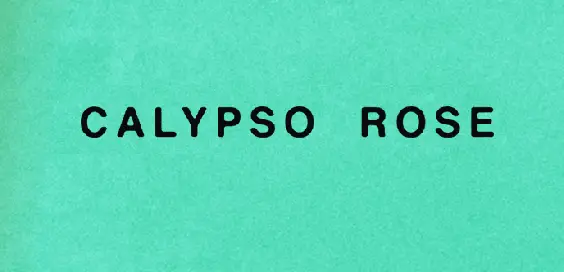 so calypso rose album review logo