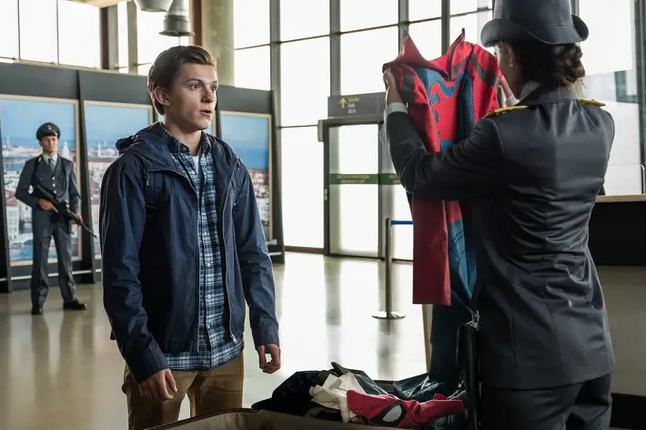 spider-man far from home film review suit