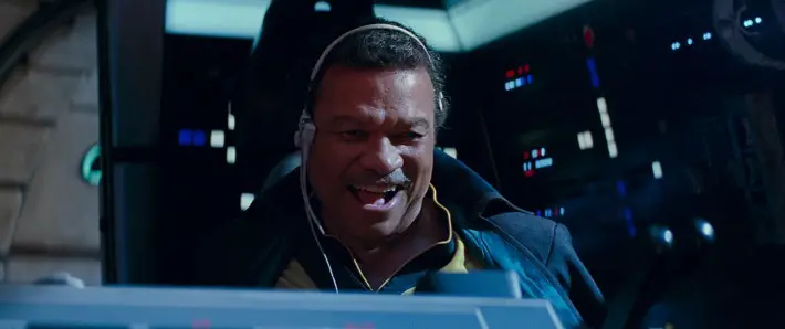 star wars rise of skywalker film review lando