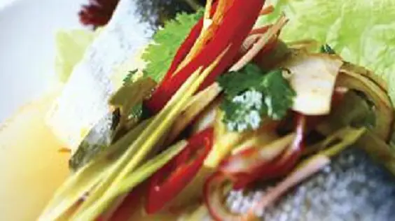 steamed sea bass recipe pla pae sa