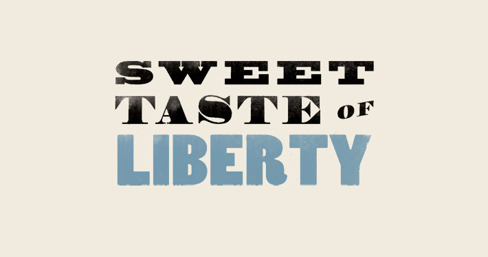 sweet taste of liberty book review logo main