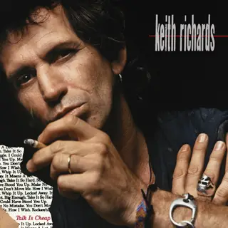 talk is cheap Keith Richards album review cover