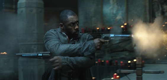 the dark tower film review idris guns