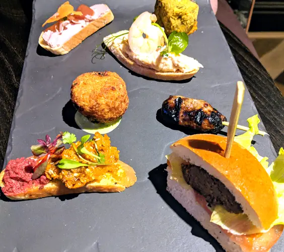 the deer park restaurant review roundhay leeds canapes