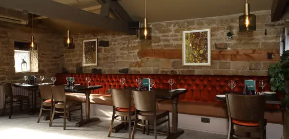 the fox menston leeds restaurant review interior